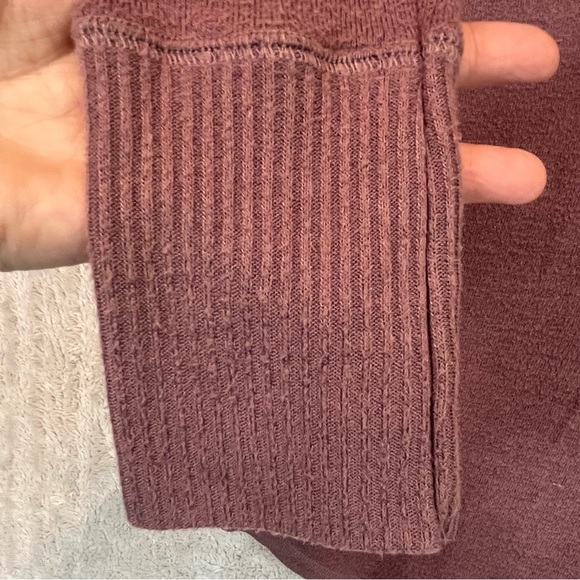 Y2K 90s Bella Henley Top S Grunge Normcore Indie Minimalist Street Coquette - Picture 5 of 14